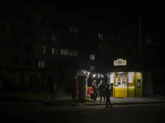 las afueras de un bar en borodyanka