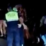 Caos y un muerto en el primer baile 2023 de Ranchillos: policías a caballo y con látigos intentaron poner orden