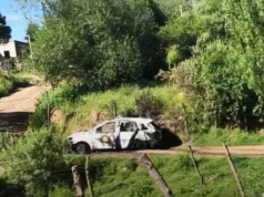 auto incendiado