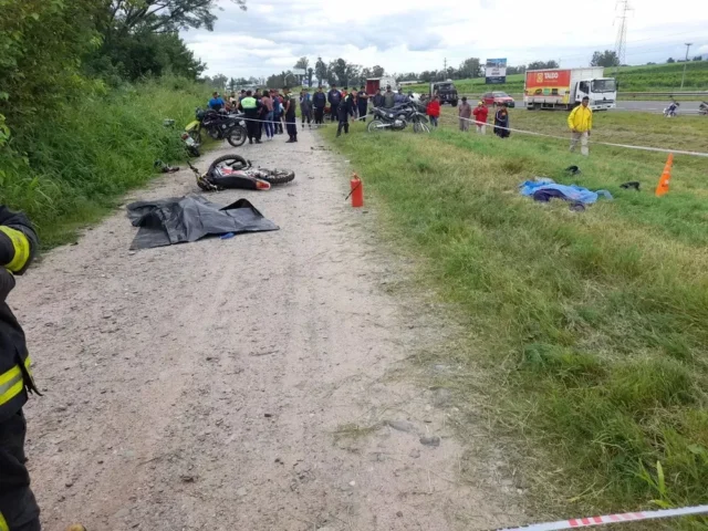 dos personas murieron en ruta nacional 9