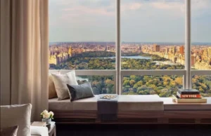 la vista del central park