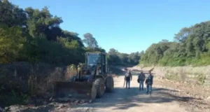83438 secuestran maquinarias por extracción ilegal de áridos en el río muerto