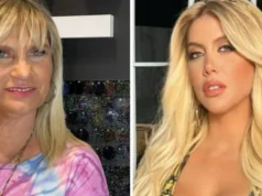 mama de l gante y wanda nara