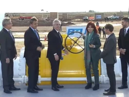 inauguración del gasoducto presidente néstor kirchner