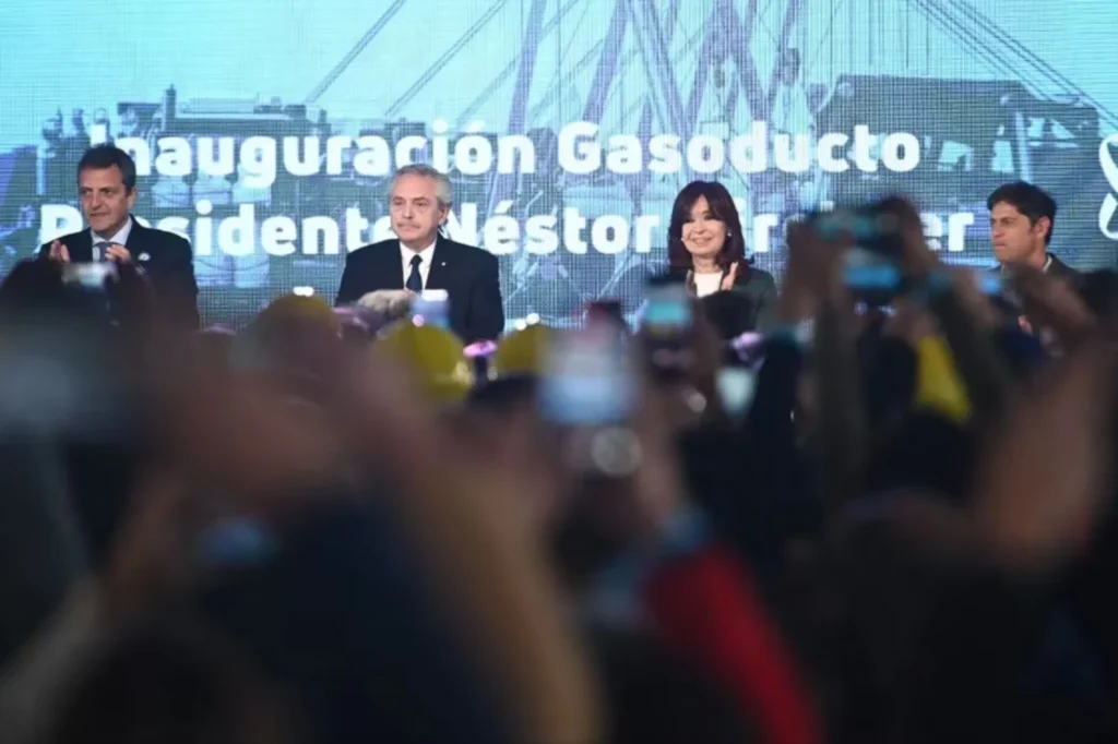 inauguración del gasoducto presidente néstor kirchner (gpnk)