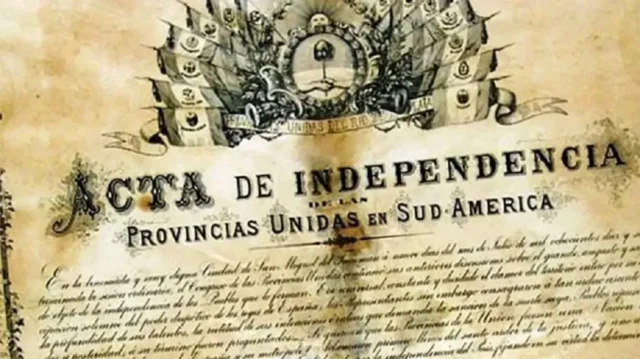 qué fue del acta original de la declaración de independencia