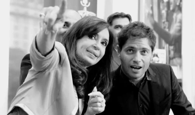Cristina Kirchner y Axel Kicillof
