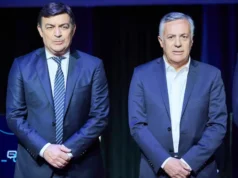 Los candidatos a Gobernador de Mendoza Omar De Marchi y Alfredo Cornejo