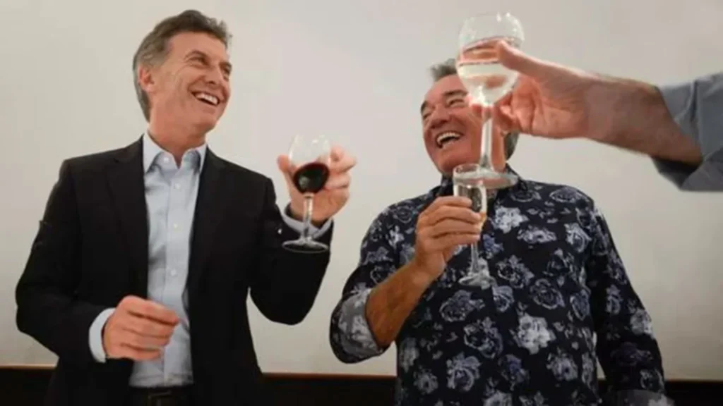 Mauricio Macri y Luis Barrionuevo