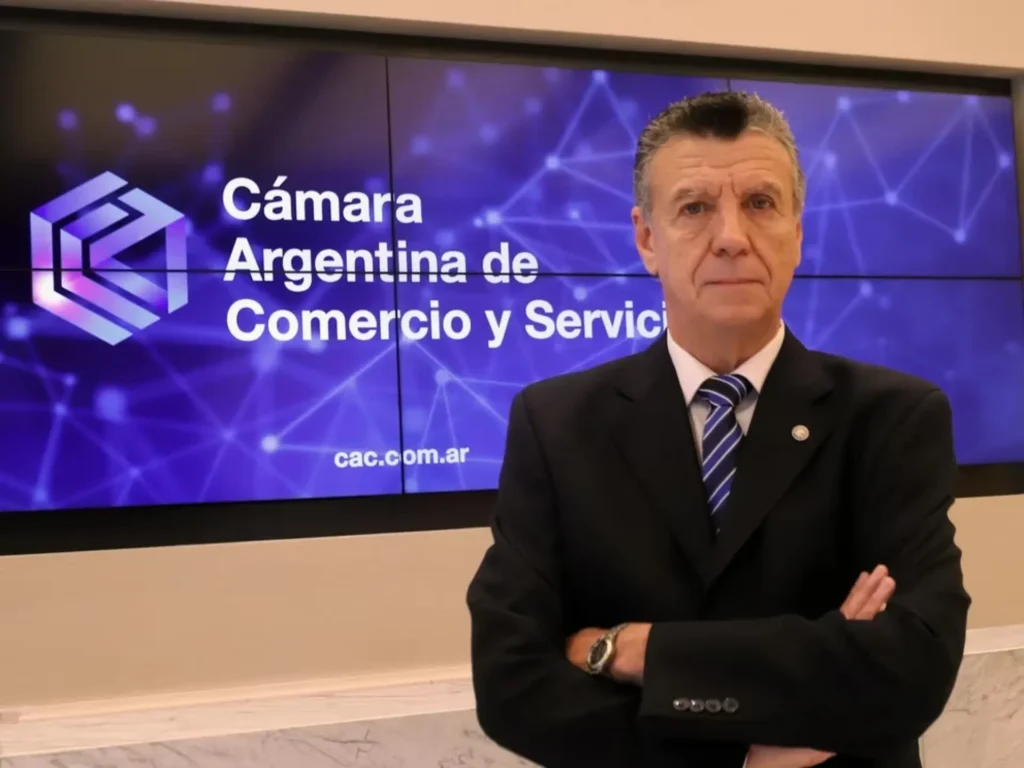 Natalio Mario Grinman, presidente de la Cámara Argentina de Comercio