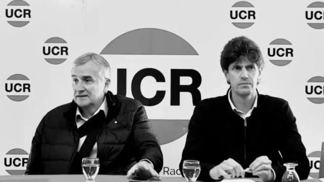 Gerardo Morales y Martín Lousteau - UCR