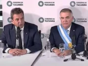 Massa y Jaldo en conferencia de prensa