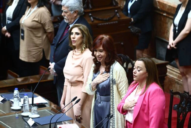 Asamblea legislativa por la proclamación de la fórmula presidencial Milei-Villarruel (2)