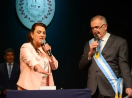 Jaldo le tomó juramento a Alejandra Rodríguez en Tafí Viejo