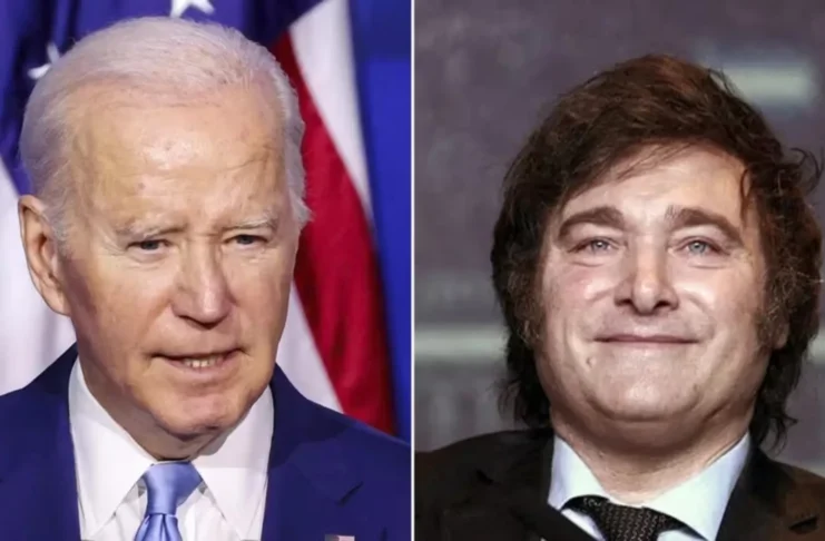 Joe Biden - Javier Milei