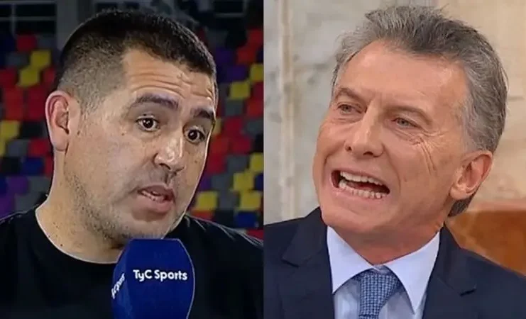 Riquelme y Macri