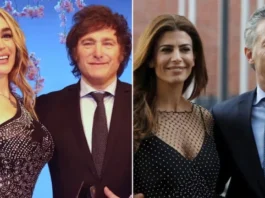 Javier Milei y Fátima Florez - Mauricio Macri y Juliana Awad