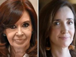 La exvicepresidenta Cristina Kirchner y la vicepresidenta actual, Victoria Villarruel