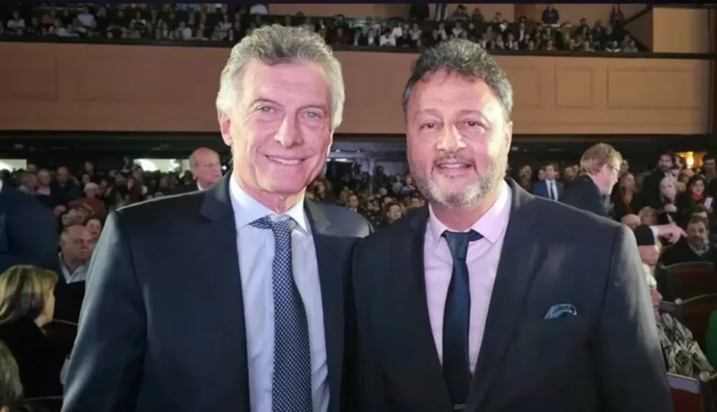 Mauricio Macri y Omar Yasín
