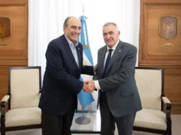El gobernador Jaldo se reunió con el ministro del Interior Francos