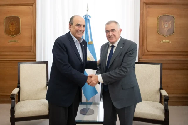 El gobernador Jaldo se reunió con el ministro del Interior Francos