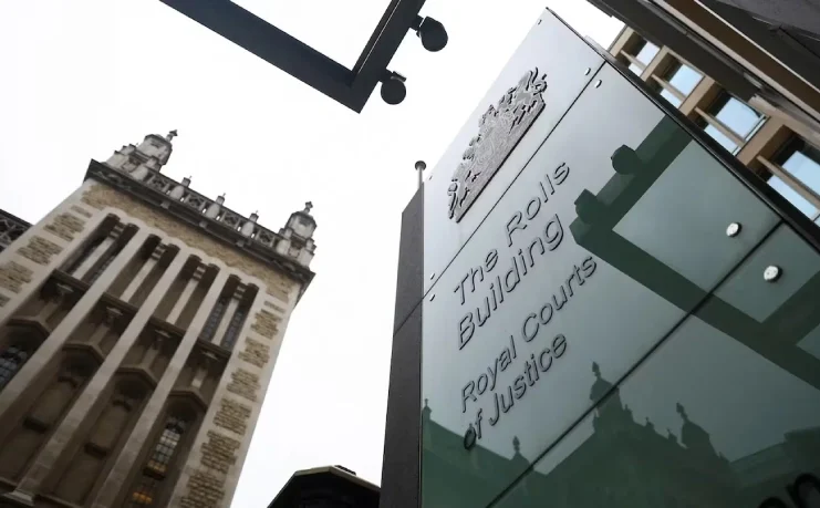 Edificio de la corte británica en Londres. Foto REUTERS Hannah McKay