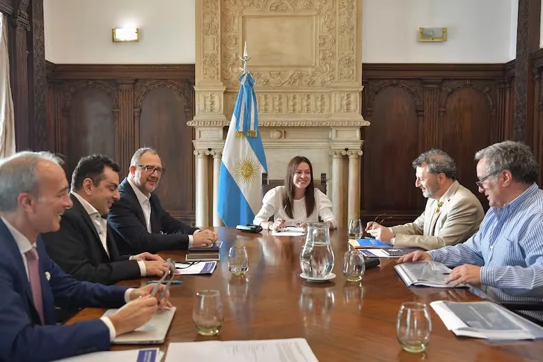 La Ministra de Capital Humano, Sandra Pettovello, con su gabinete
