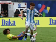 La Selección Sub 23 derrotó 1-0 a Brasil