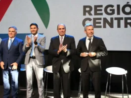 Los gobernadores de la región Centro recibieron al ministro del Interior, Guillermo Francos