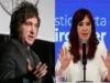 Cristina Kirchner y Javier Milei1