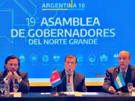 Reunión del ministro del Interior, Guillermo Francos, con gobernadores del norte, en Salta