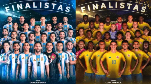 Argentina y Colombia disputarán la final de la Copa América 2024