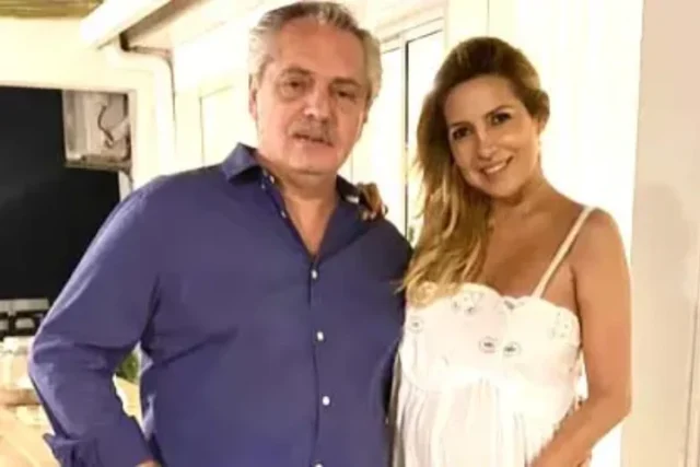 Alberto Fernández y Fabiola Yáñez