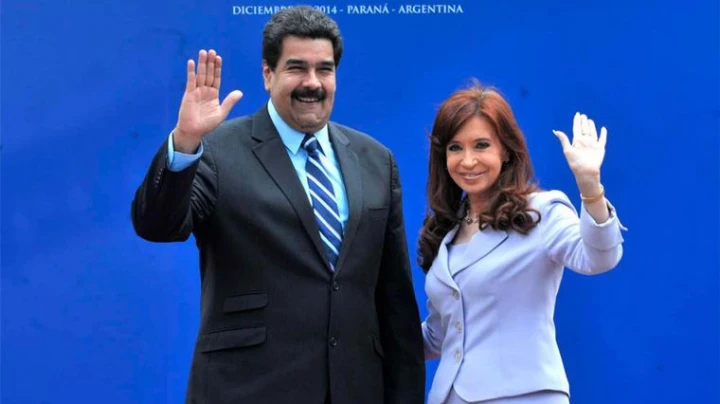 Maduro y Cristina Kirchner