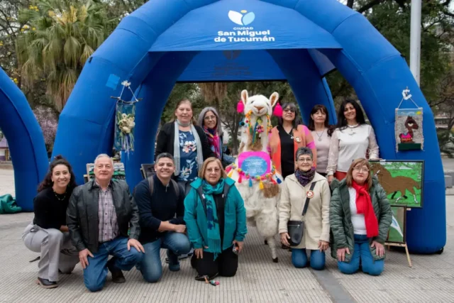 El Encuentro de Agroecología y Arte tuvo lugar este miércoles en la Plaza Urquiza