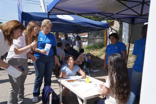 Familias de 40 manzanas de Villa Alem accedieron a los servicios gratuitos del programa Somos Más en Territorio