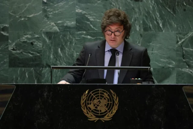 Javier Milei habló frente a la Asamblea General de la ONU