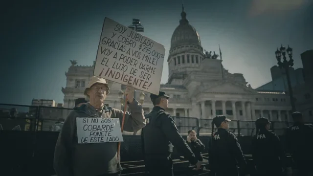 Marcha de jubilados