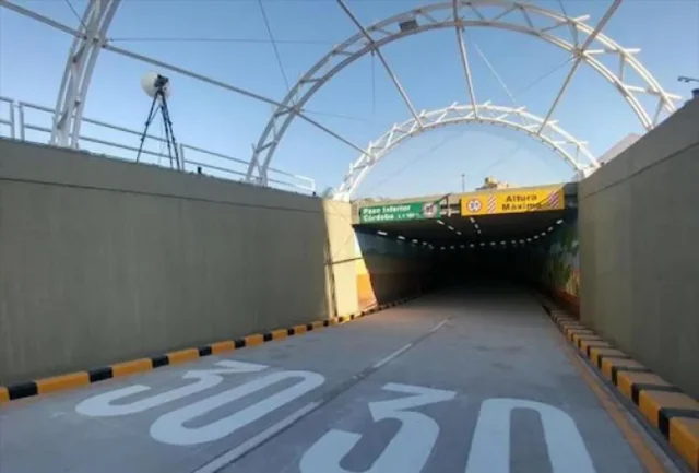 túnel de calle Córdoba