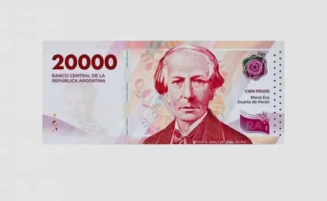 Billete de 20000