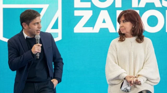 Cristina y Kicillof