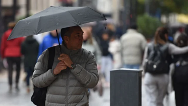 Día de lluvia en Tucumán