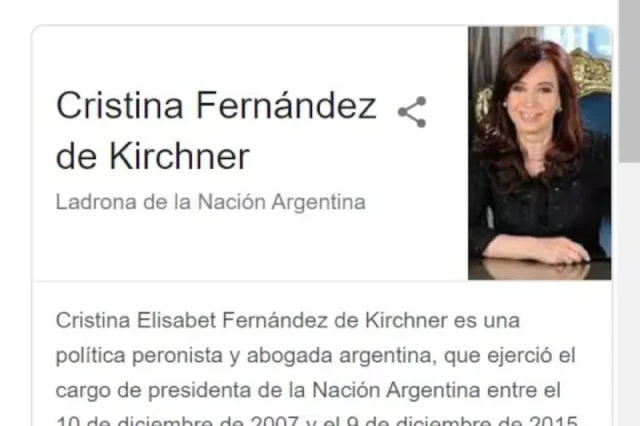 Ladrona de la Nación Argentina