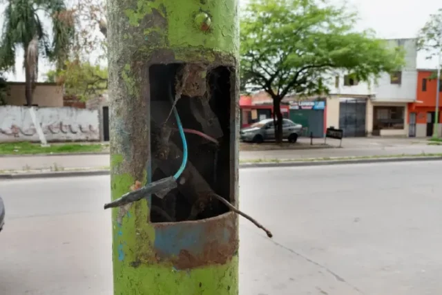 Robo de cables muni