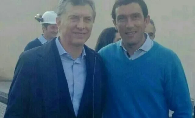 Carlos Barrionuevo y Macri