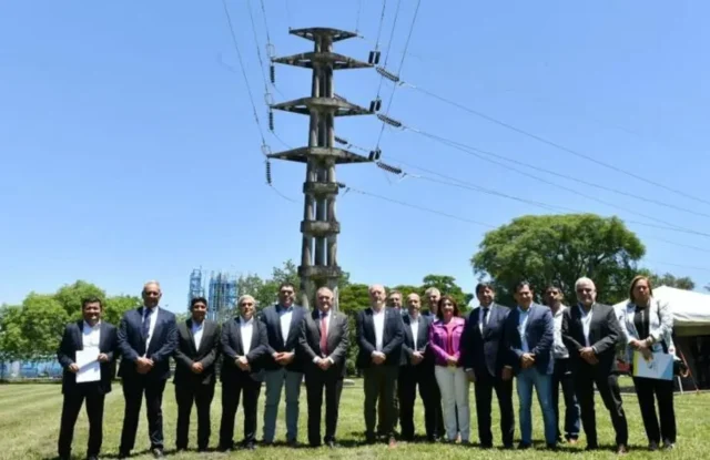 Incrementan la potencia que puede transportar la linea de alta tension El Bracho Cevil Pozo