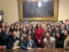 La vicepresidenta, junto a los villarruelines