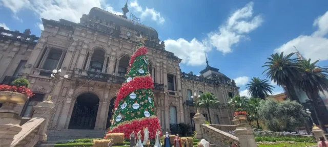 Árbol de Navidad Casa de Gobierno