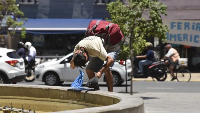 día de mucho calor