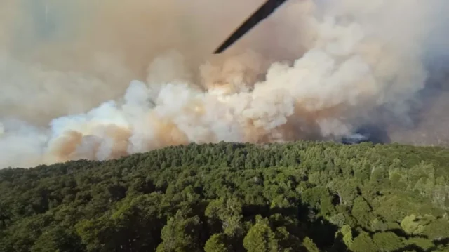 incendio en el parque nacional nahuel huapi